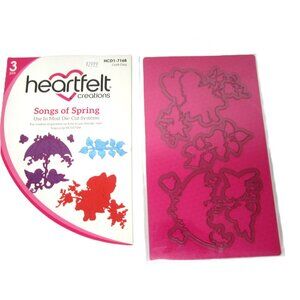 Heartfelt Creations Songs of Spring Craft Dies Spring Summer Rain Floral